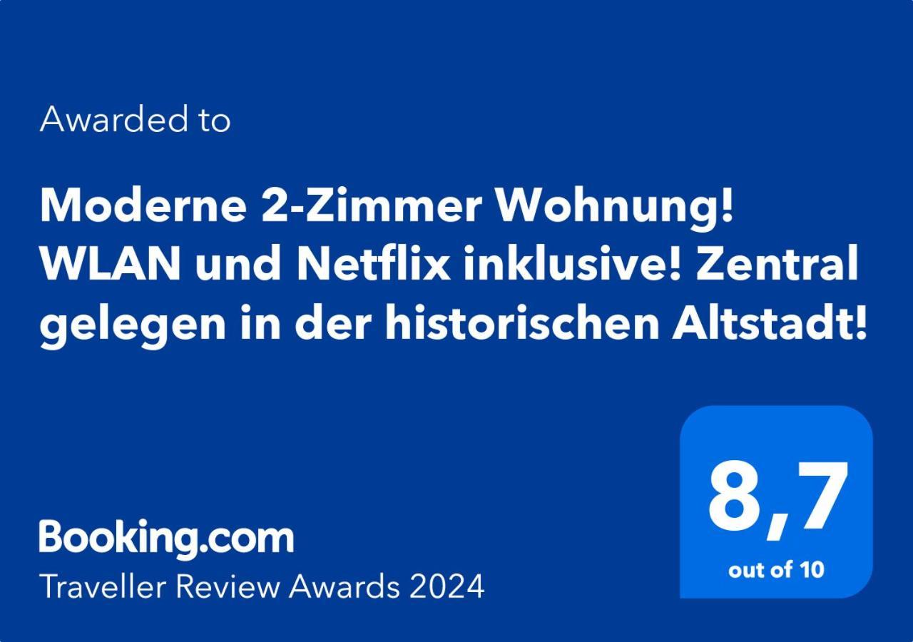 Moderne 2-Zimmer Wohnung! Wlan Und Netflix Inklusive! Zentral Gelegen In Der Historischen Altstadt! Stade Buitenkant foto